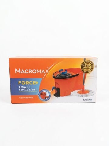 Macromax Force Pedallı Otomatik Temizlik Seti