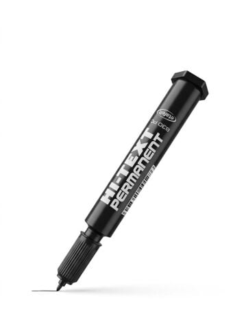 Hi-Text Yuvarlak Uçlu Koli Kalemi Siyah 830Pb