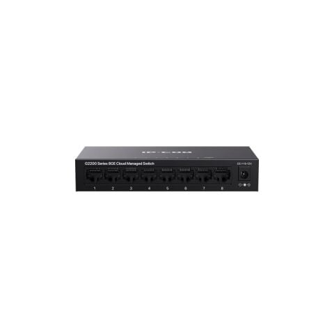 IP-COM IP-G2208D 8 PORT GIGABIT CLOUD YÖNETİLEBİLİR METAL KASA SWITCH