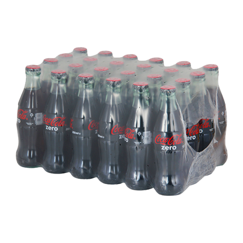 Coca Cola Zero Cam Şişe 250 ml 24'lü Paket