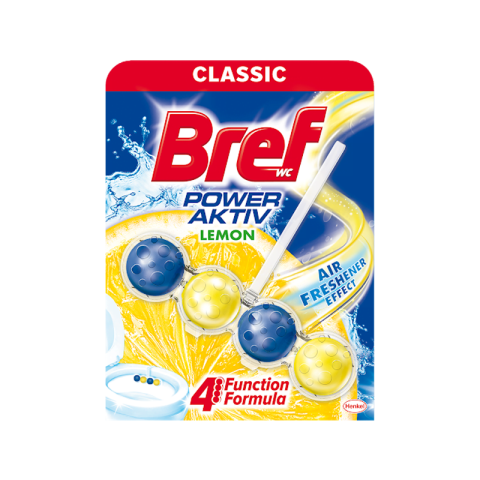 Bref Power Aktiv Katı Klozet Blok 50 gr Lemon
