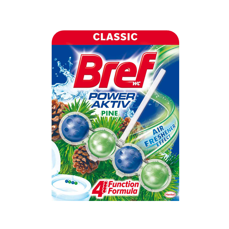 Bref Power Aktiv Katı Klozet Blok 50 gr Pine