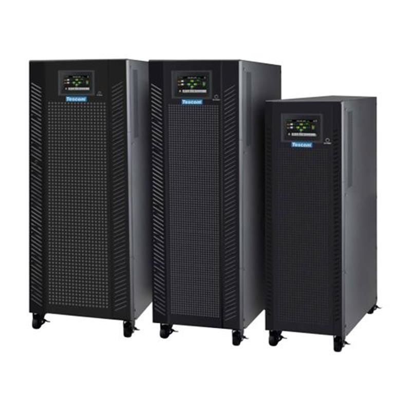 TESCOM TEOS 330 30KVA 3F/3F (64X7AH) 12A RS-232 6/15 DK LCD ONLINE UPS (TRIFAZE)