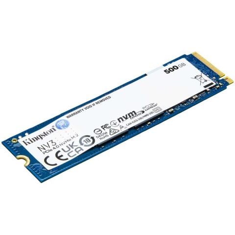 500 GB KINGSTON NV3 M.2 NVME PCIE GEN4 5000/3000MBS SNV3S/500G