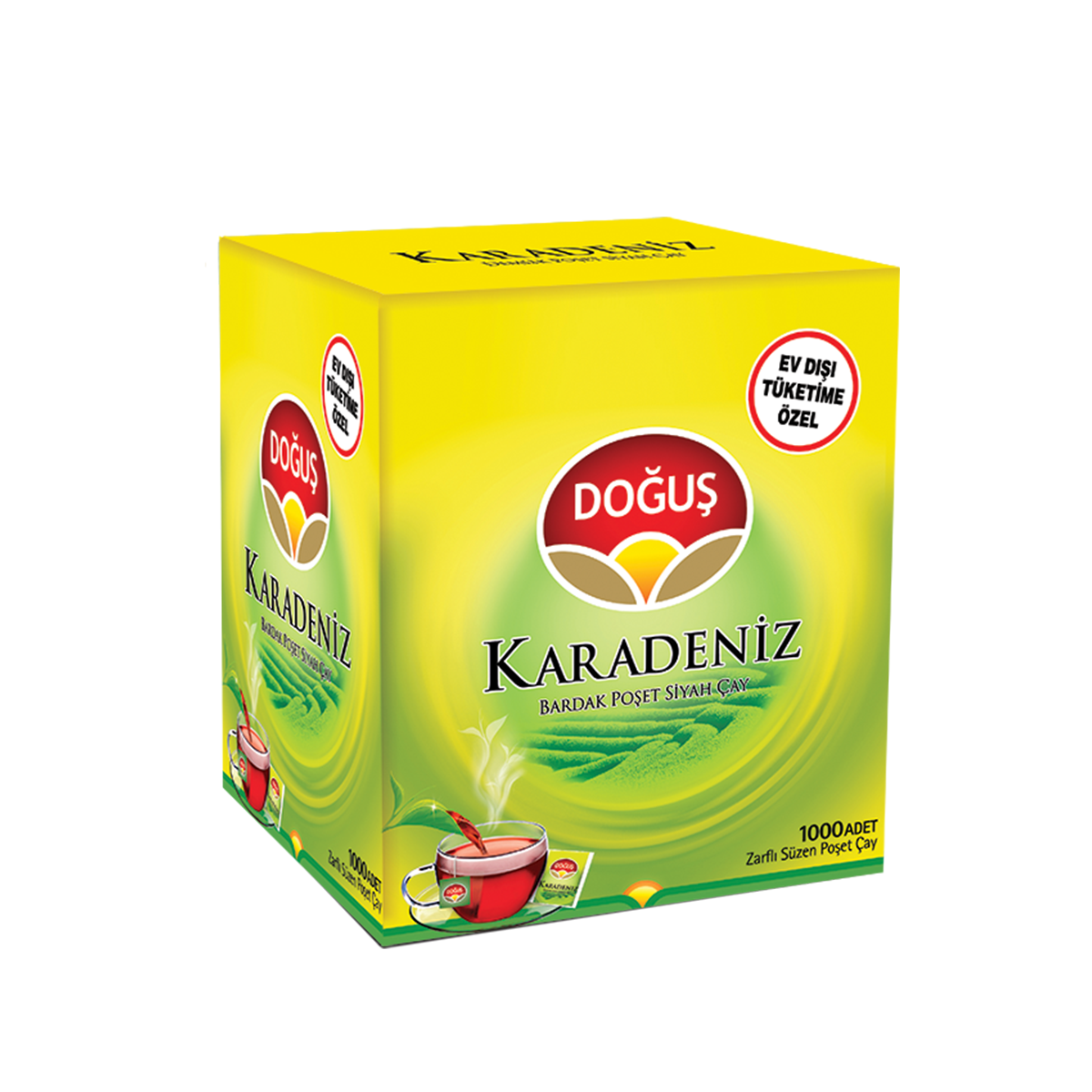 Doğuş Karadeniz Bardak Poşet Çay 1000'li