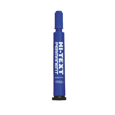 Hi-Text 830Pc Kesik Uç Koli Kalemi Mavi