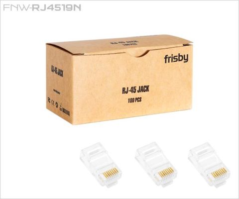 FRISBY FNW-RJ4519N RJ45 UTP 100 ADET KONNEKTOR
