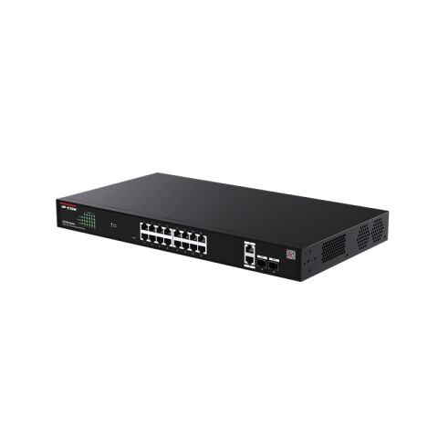 IP-COM G2220P-16-250W 16 PORT GIGABIT+2XRJ45/SFP UPLINK 250W POE CLOUD YÖNETİLEBİLİR RACKMOUNT SWITCH