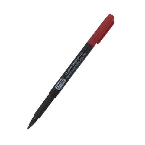 Cassa 8724 Cd ve Dvd Parmanent Kalem M Kırmızı - Silgili