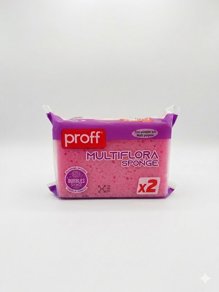 Prof Multi Flora Sünger 2'li Paket